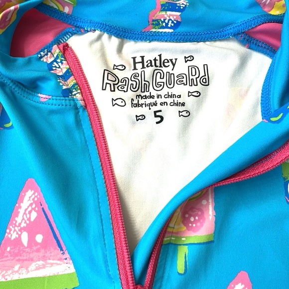 Hatley Fruity Pops Rash Guard Set, Size 5 - Picture 3 of 7